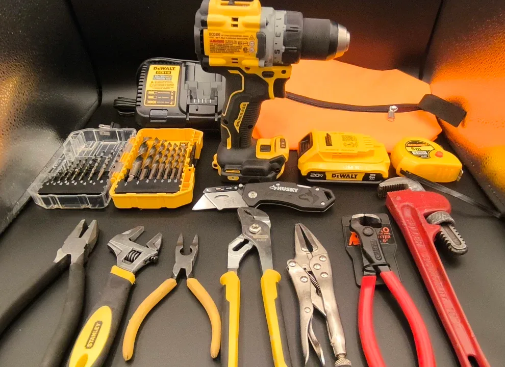 SafeSense™ DeWalt DCD800 Hammer Drill Kit | New Unused (No Box)