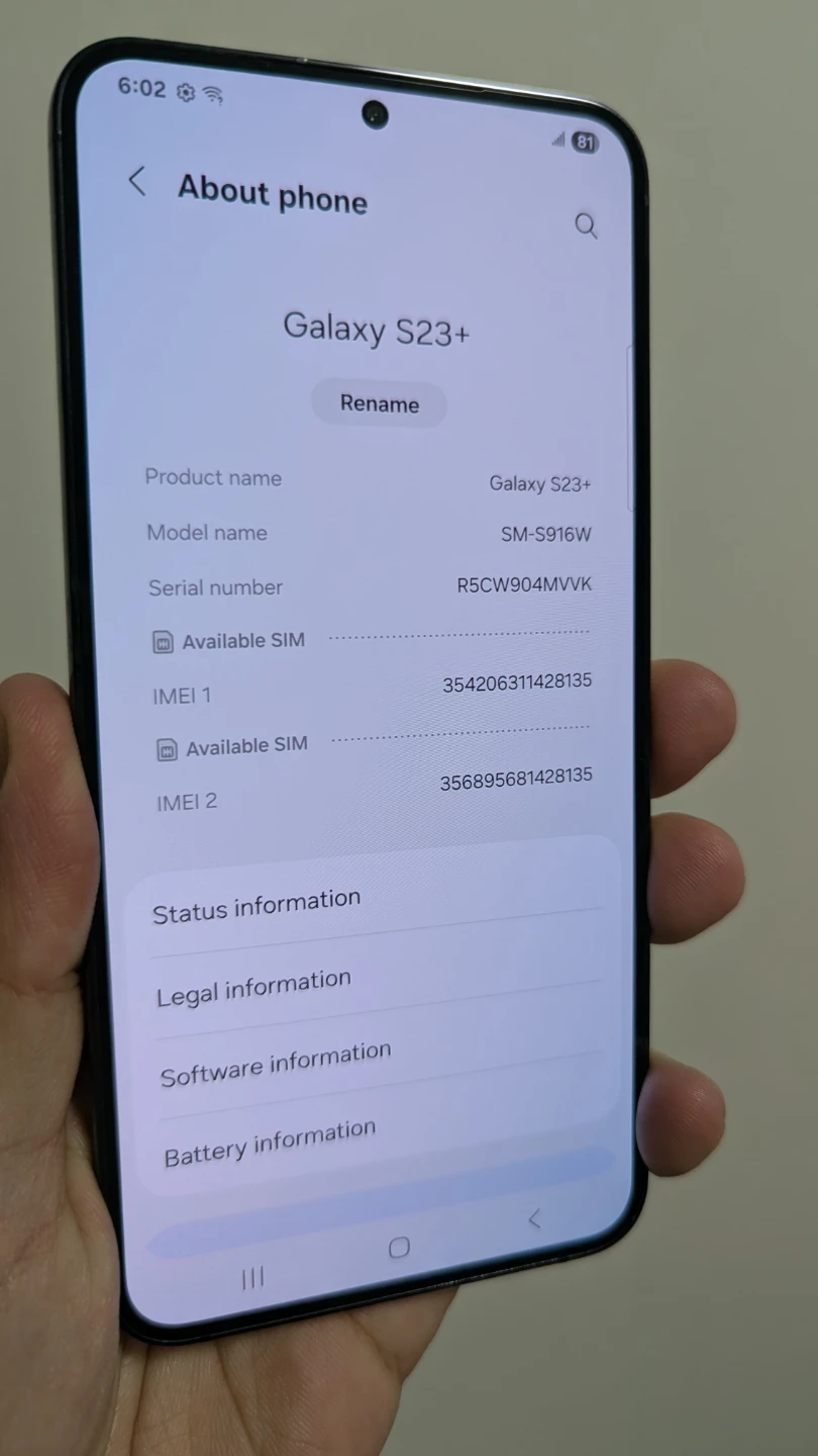 Samsung Galaxy S23+ | 256GB I Unlocked