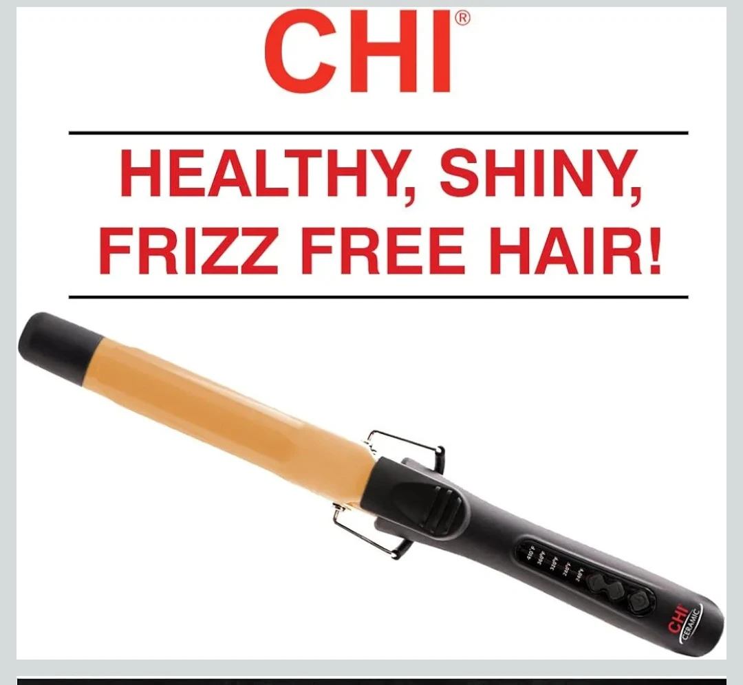 CHI Ceramic Curling Iron 1" - Carbon Black