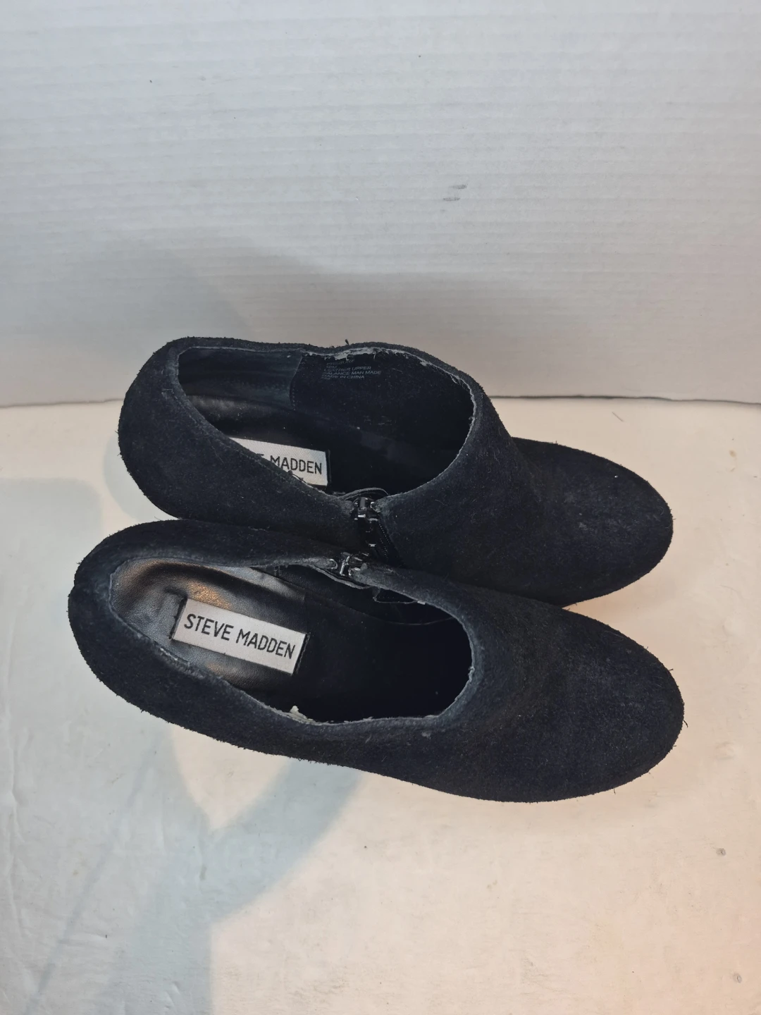 Steve Madden Black Wedge Booties - photo 2