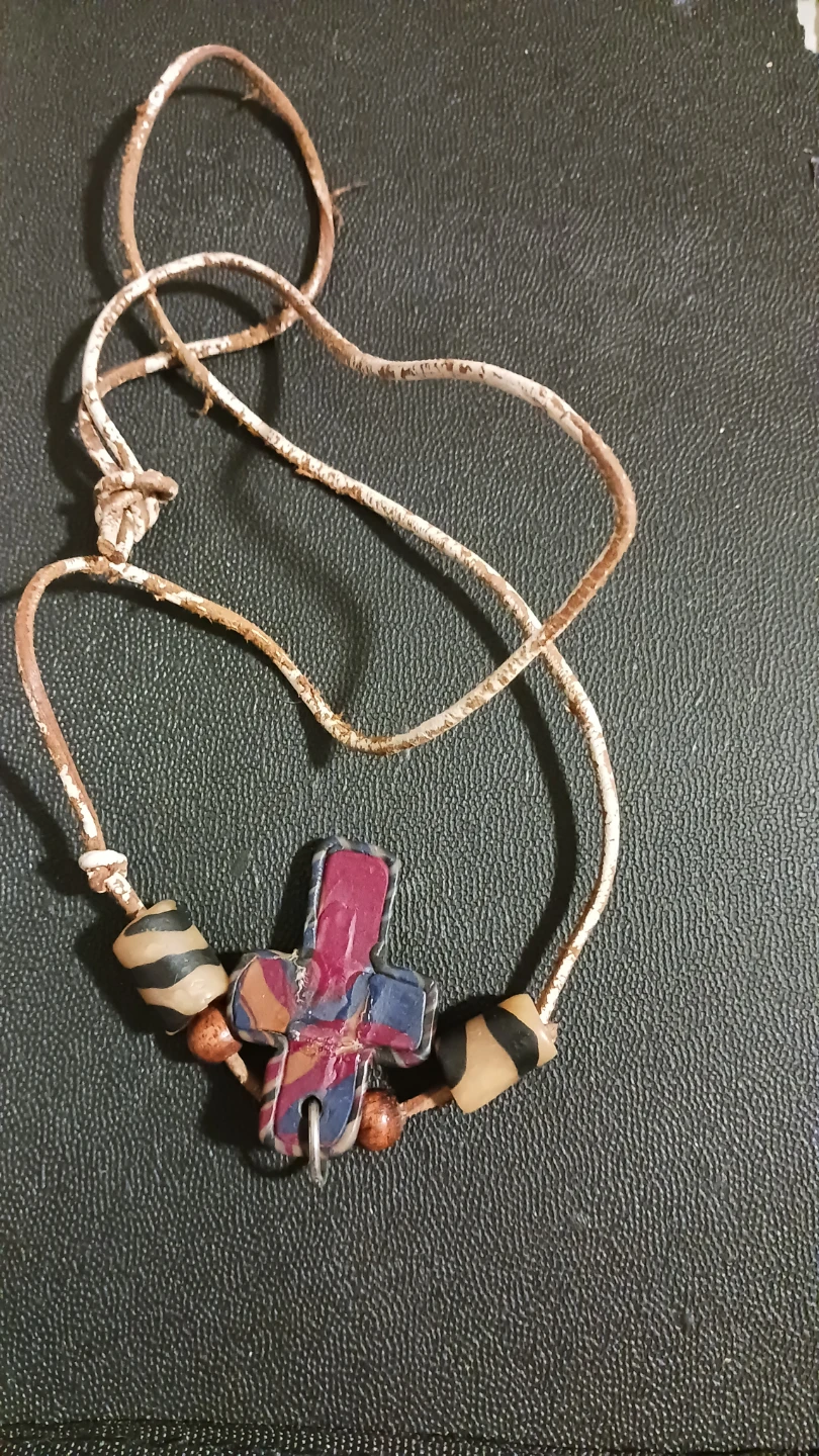 Handmade Cross Pendant Necklace - photo 2