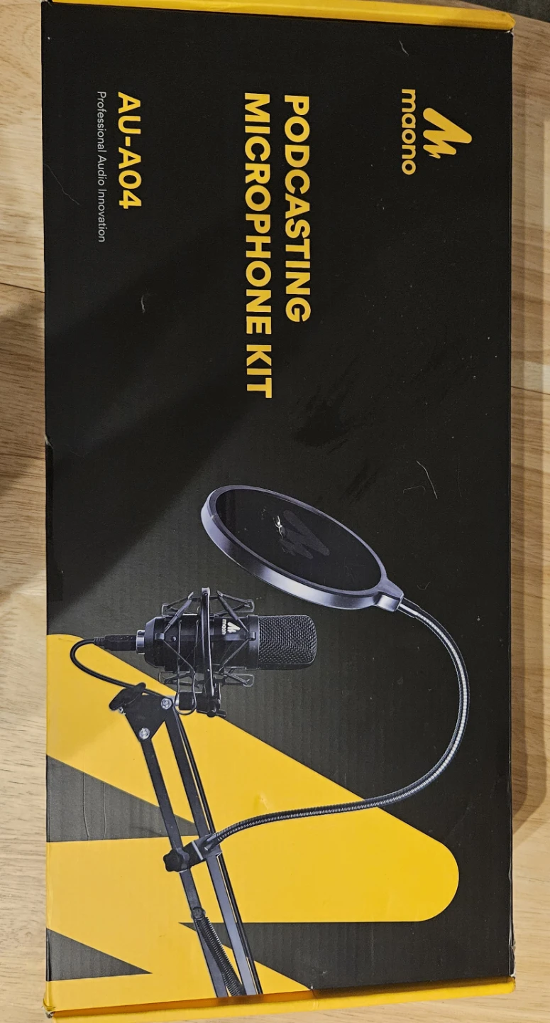 Maono AU-A04 Podcasting Microphone Kit - New - photo 2