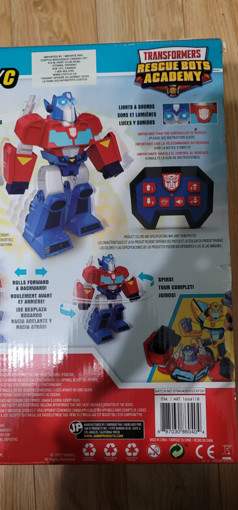 Transformers Rescue Bots Academy Optimus Prime R/C - photo 5