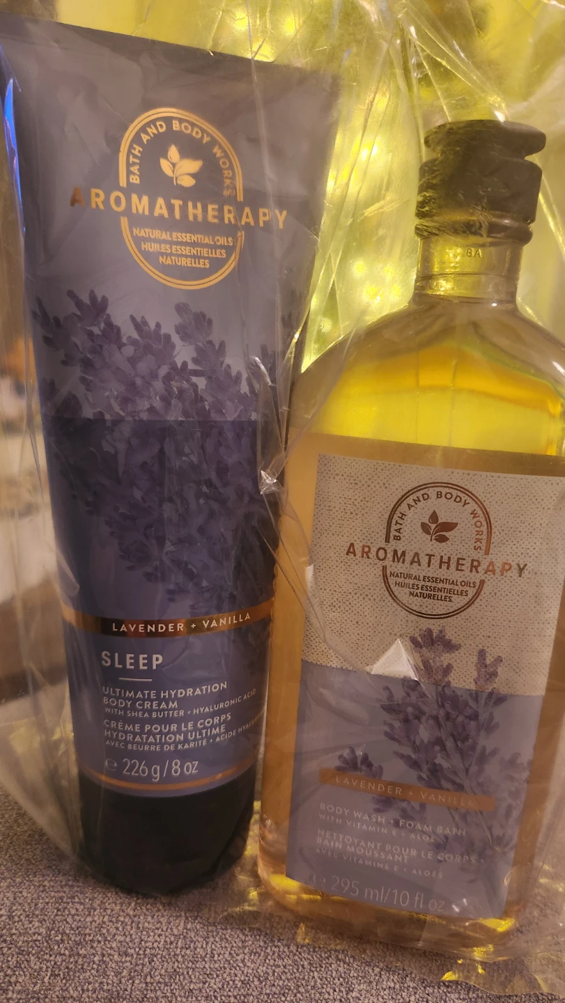Bath & Body Works Aromatherapy Lavender Vanilla Set