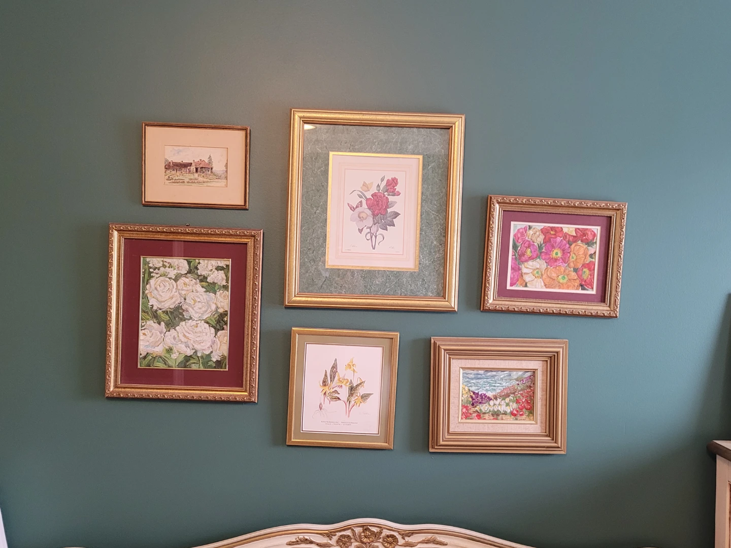 Set of 6 Vintage Framed Art Prints - photo 2