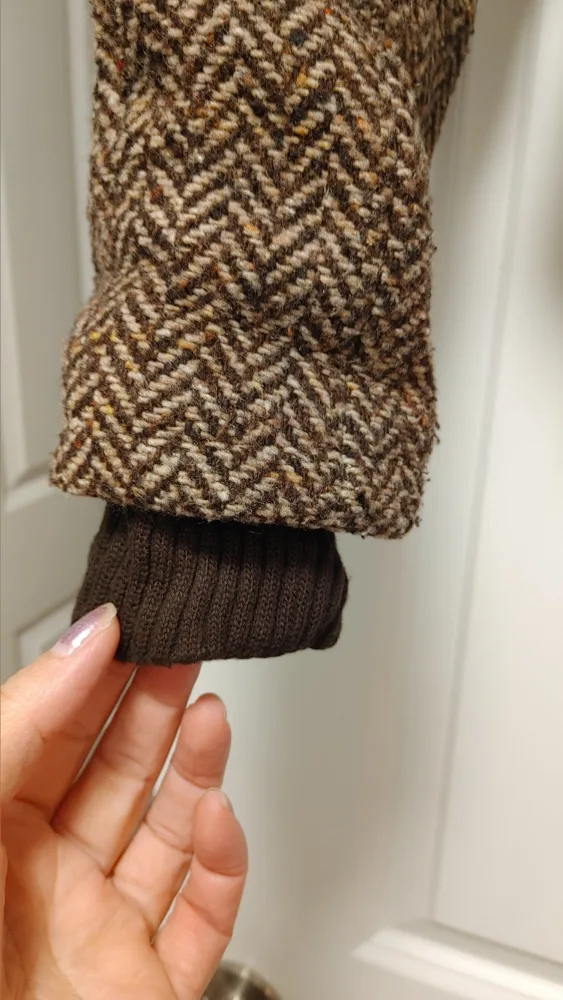 Brown Wool Blend Jacket size xs image indicator(2)