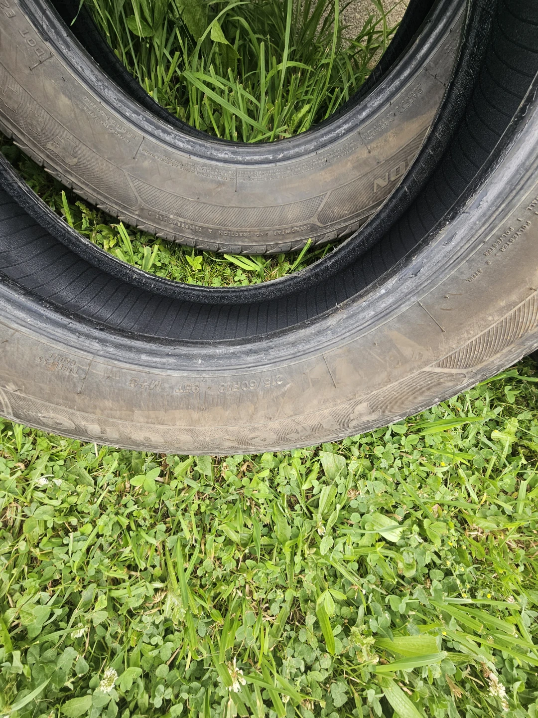 2X215/60R16 Firestone All Season Tires only 2