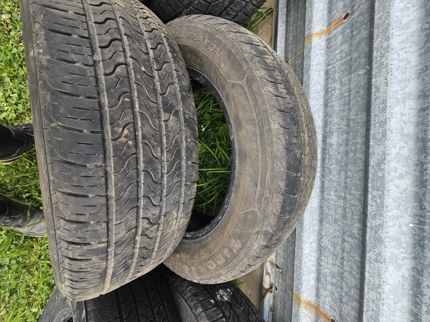 2X215/60R16 Firestone All Season Tires only 2 - photo 4