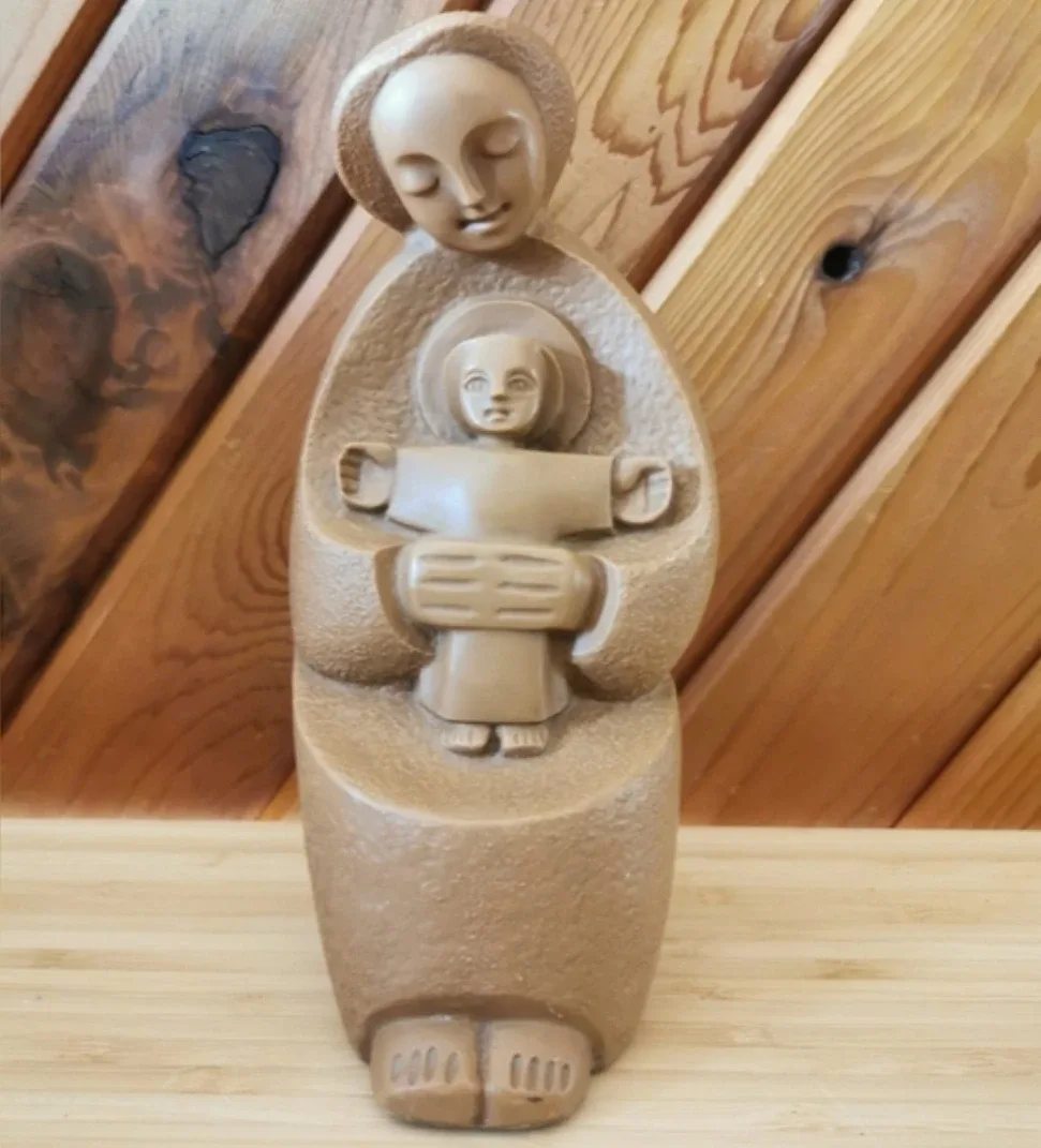 Madonna With Child Art Deco