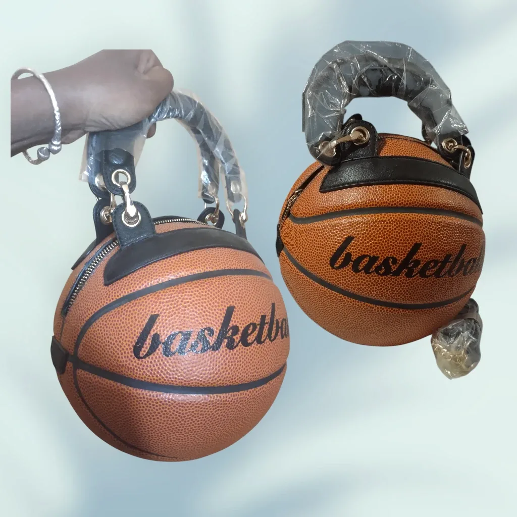 Basketball Shaped Handbag