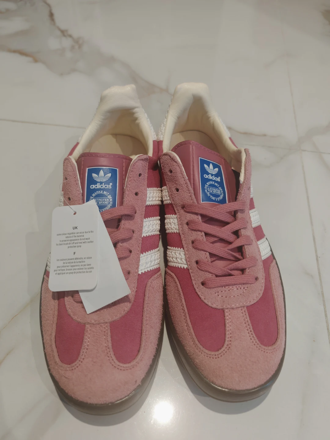 BNWT Adidas Gazelle Sneaker Shoe  'Almost Pink Gum'  Men US 10 - photo 4