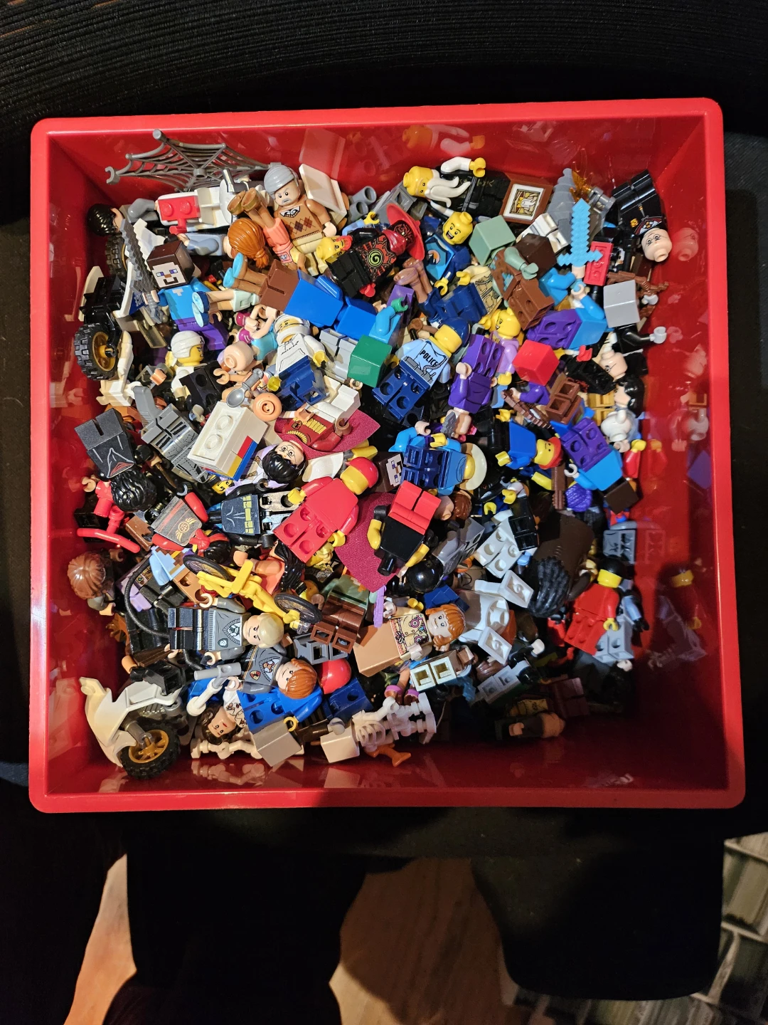 200+ Lego Minifigures and Parts Lot