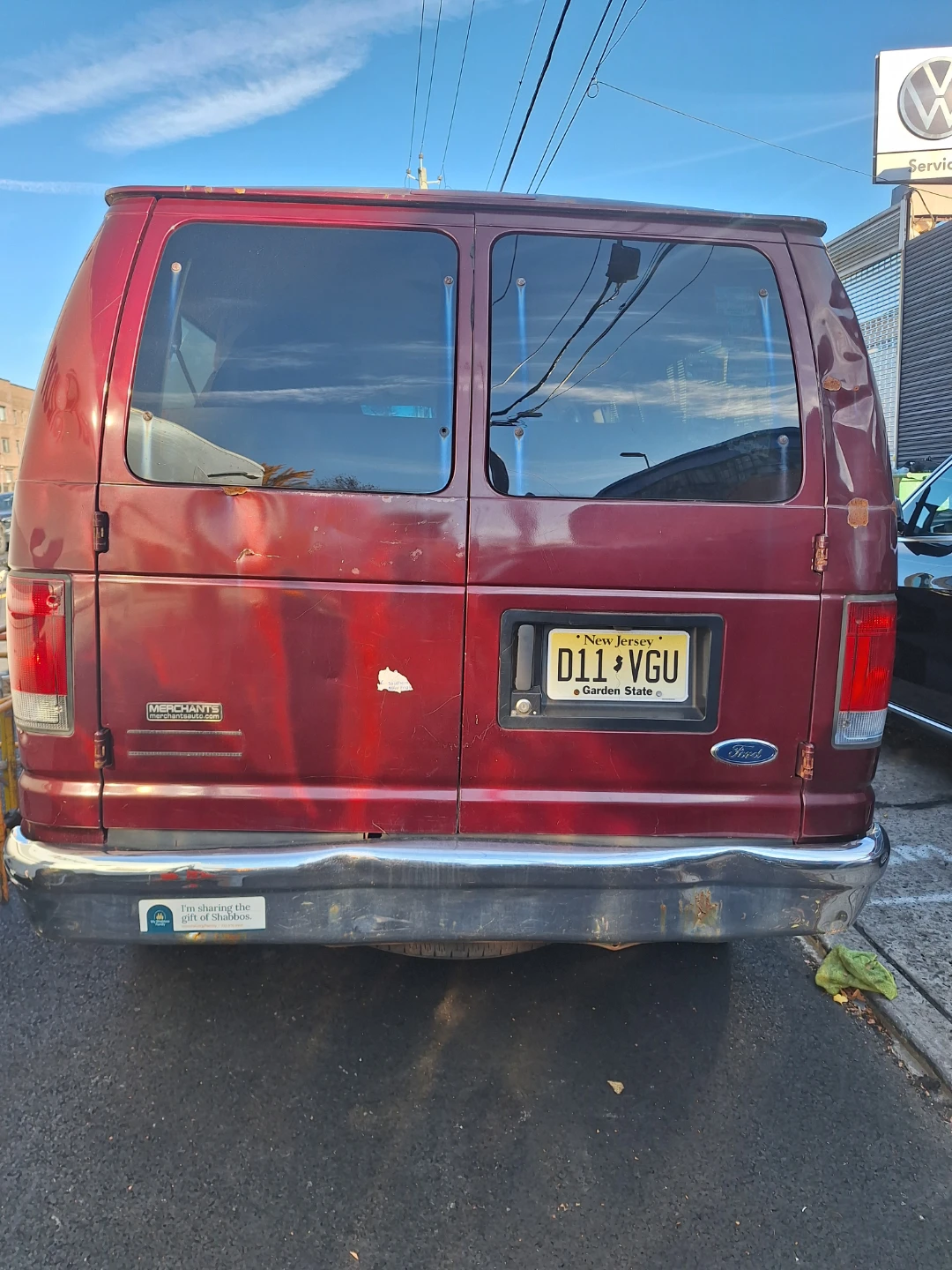 Ford Econoline Van - Burgundy - photo 4