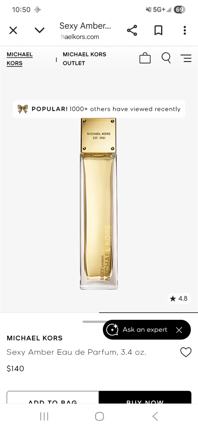 Michael Kors Sexy Amber Eau de Parfum 3.4 oz - photo 2