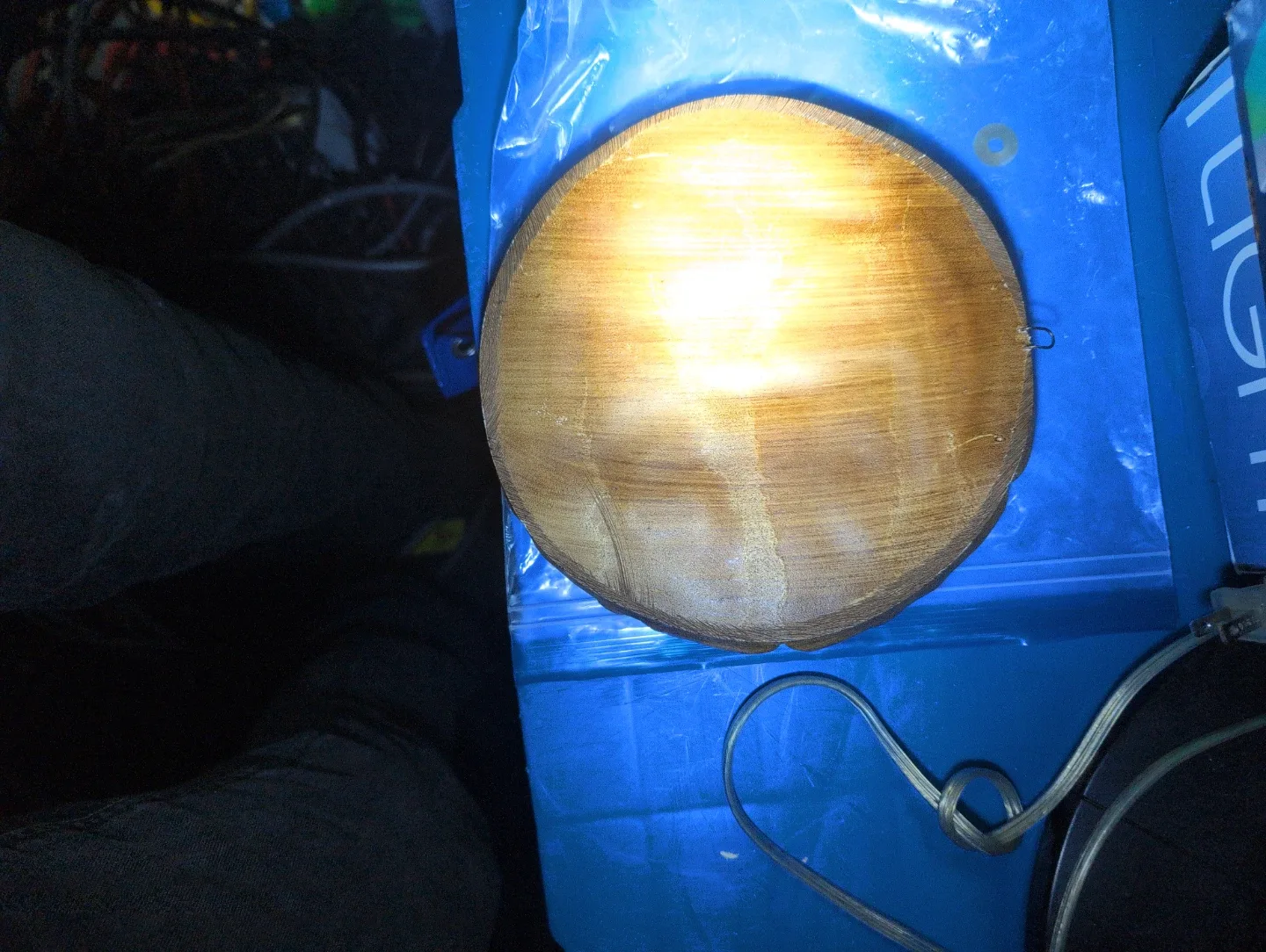 Vintage Wooden Rhine River Plate image indicator(4)