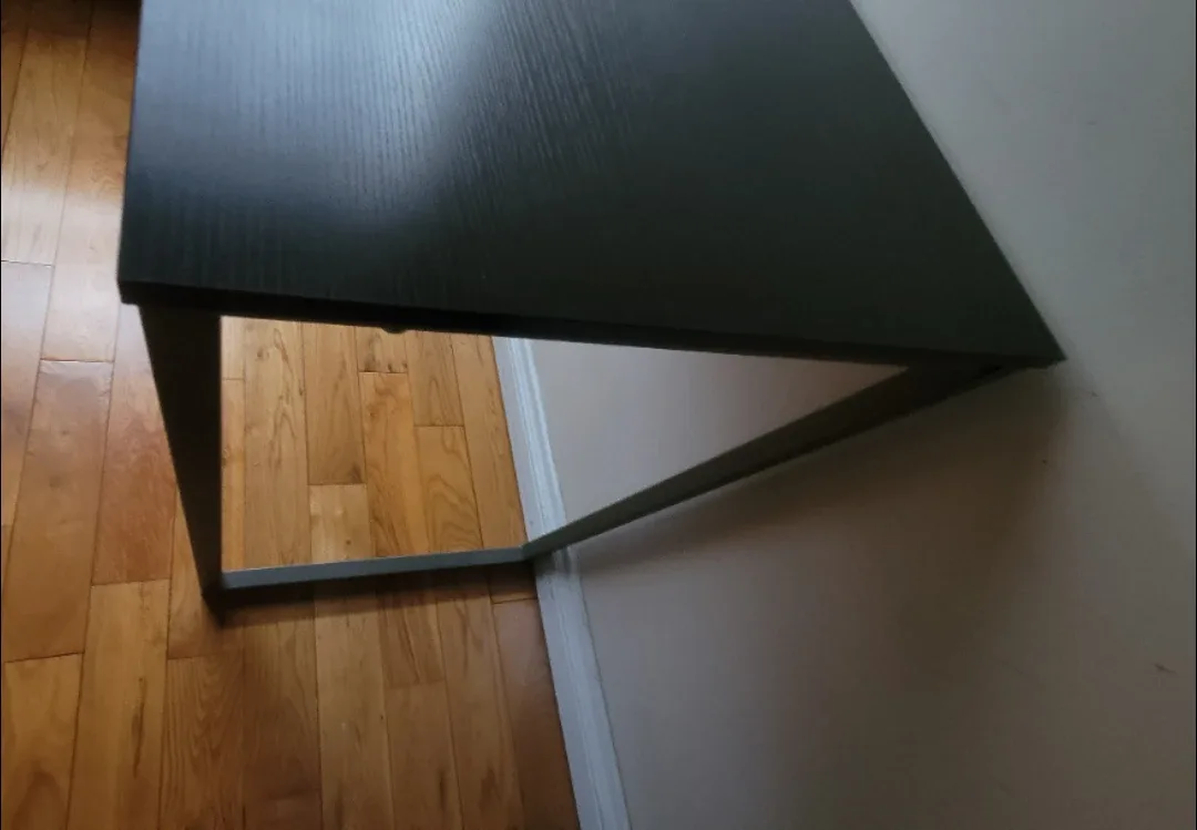 SHW Mission 40 inches - Home office desktop (Dark brown) image indicator(3)