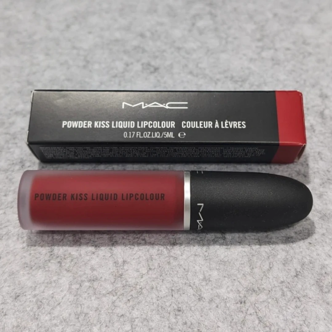 MAC Powder Kiss Liquid Lipcolour - 0.17 fl oz
