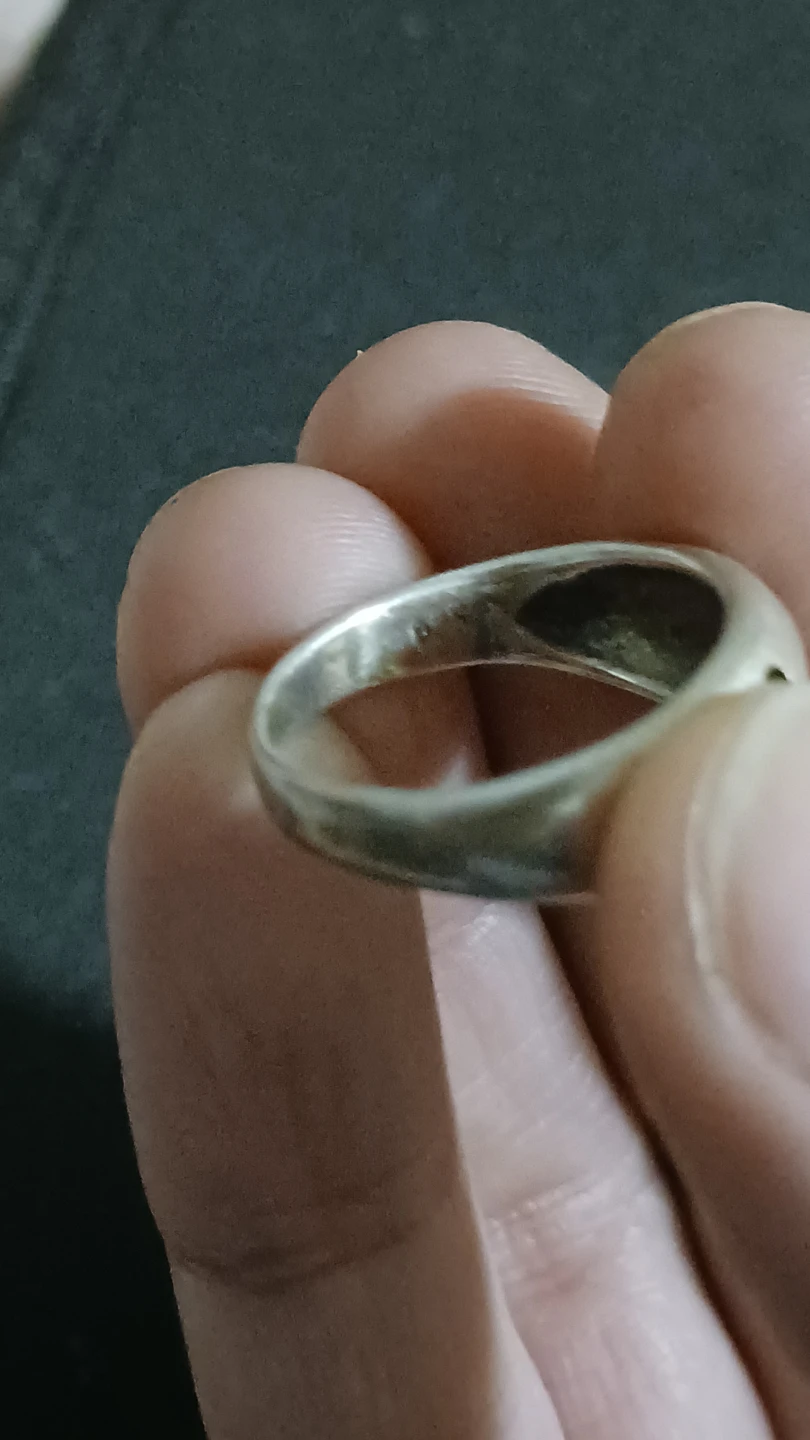 Silver 925 Ring with Cutout Design - photo 2