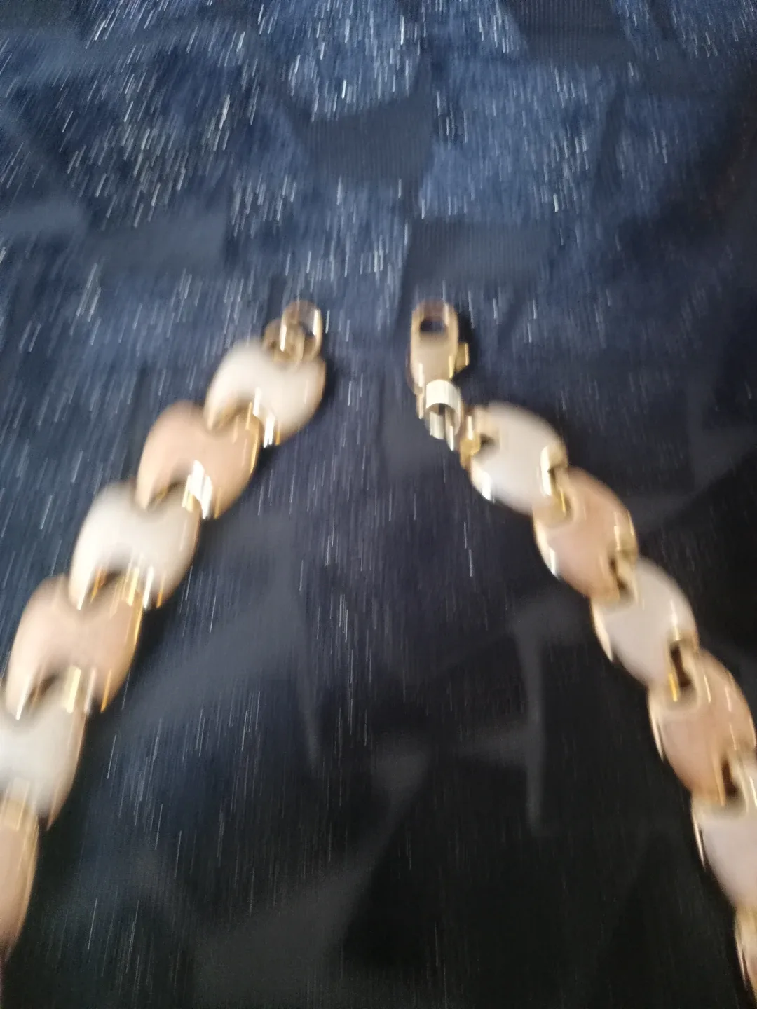 Necklace - Gold, White & Brown image indicator(7)