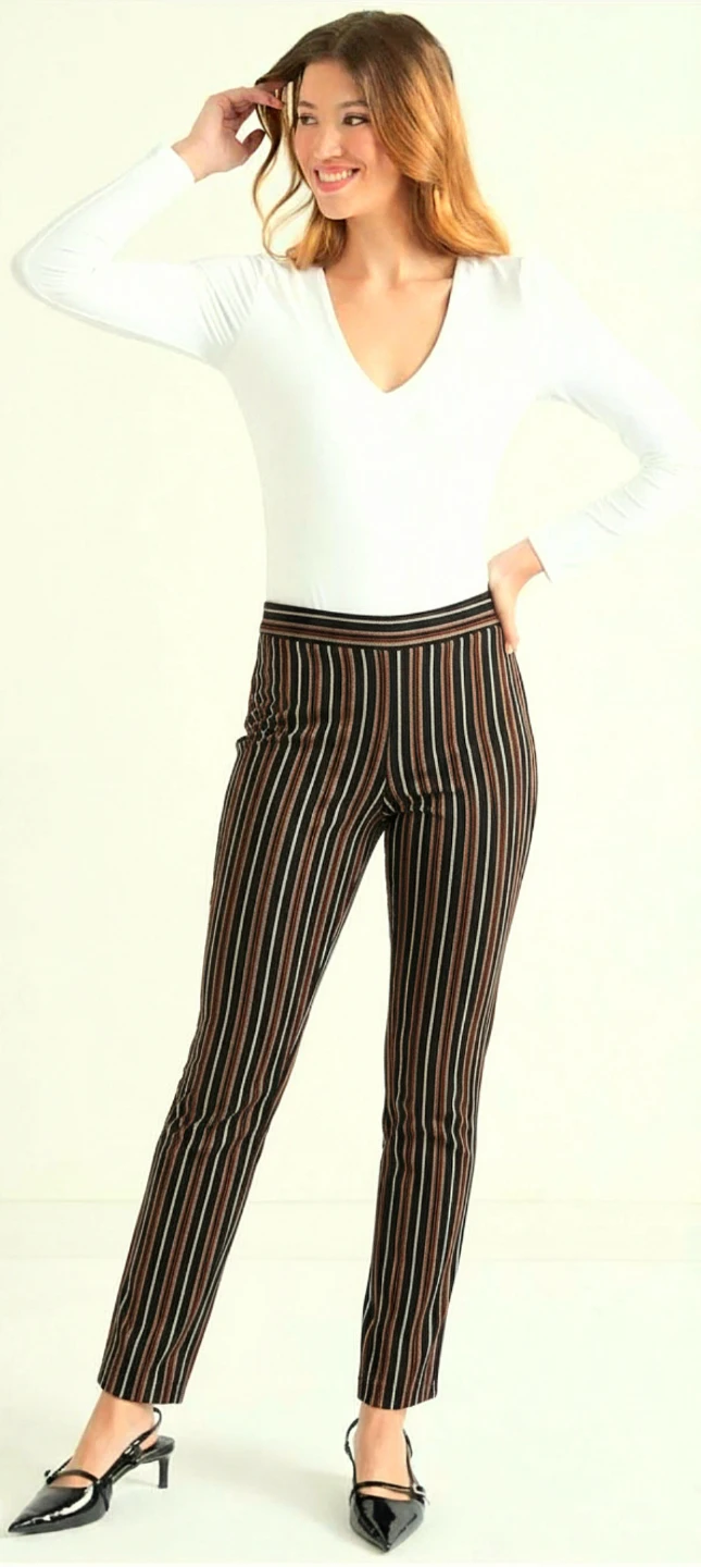 👖Suzy Shier Striped Office Pants Size Medium👖