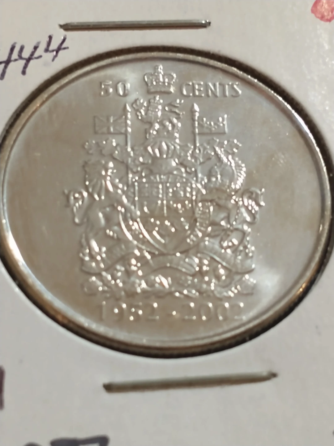 Beautiful 2002 Canadian 50 Cents Coin - photo 2