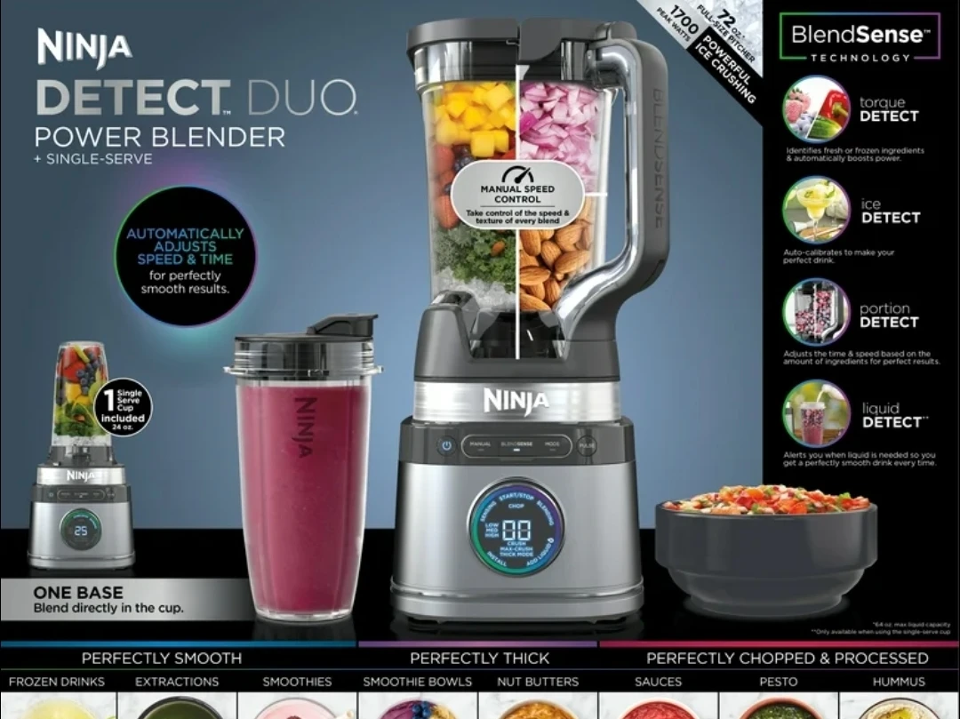 Ninja Detect Duo Power Blender... New in Box - photo 2
