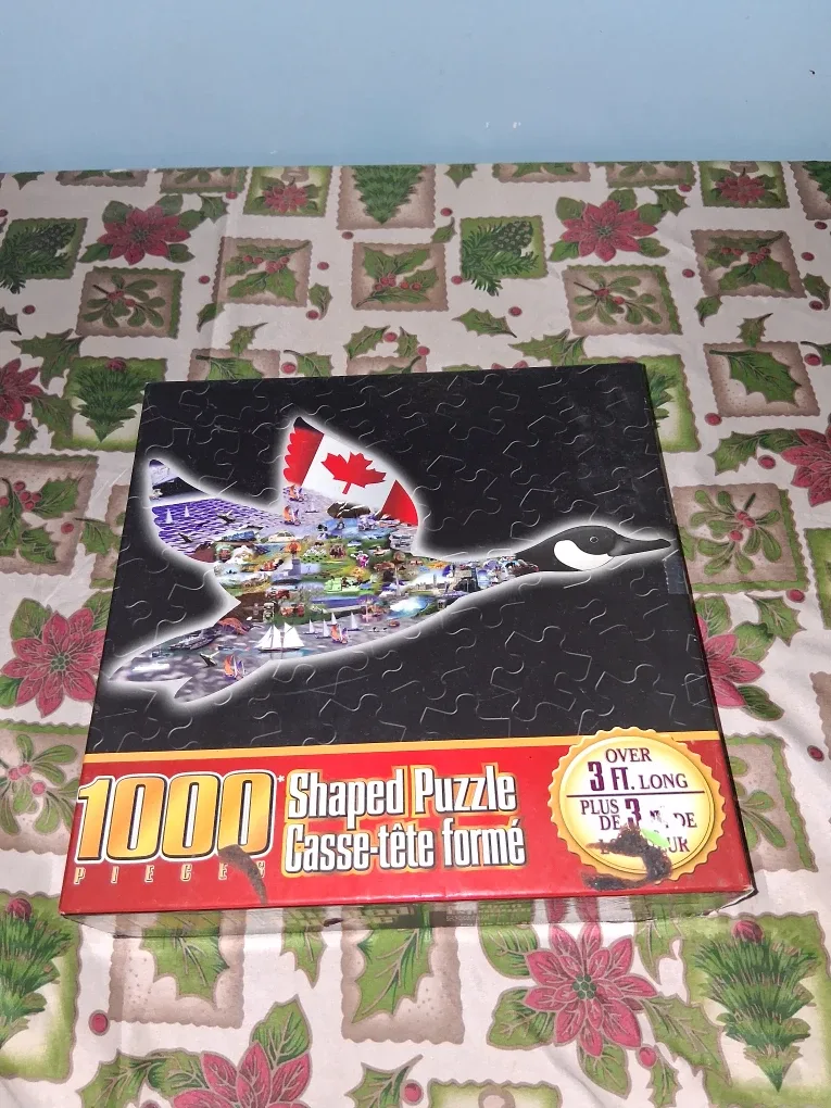 1000 Piece Shaped Puzzle - Canada Goose