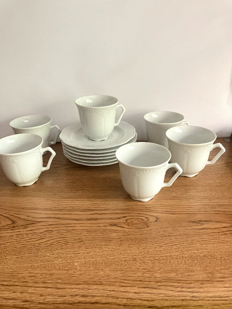 Tordina Made in Poland Tea Cups & Saucers
