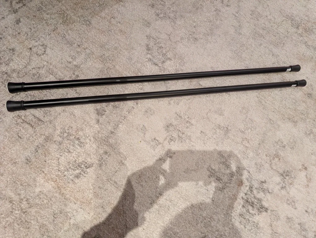 Extendable tension rods