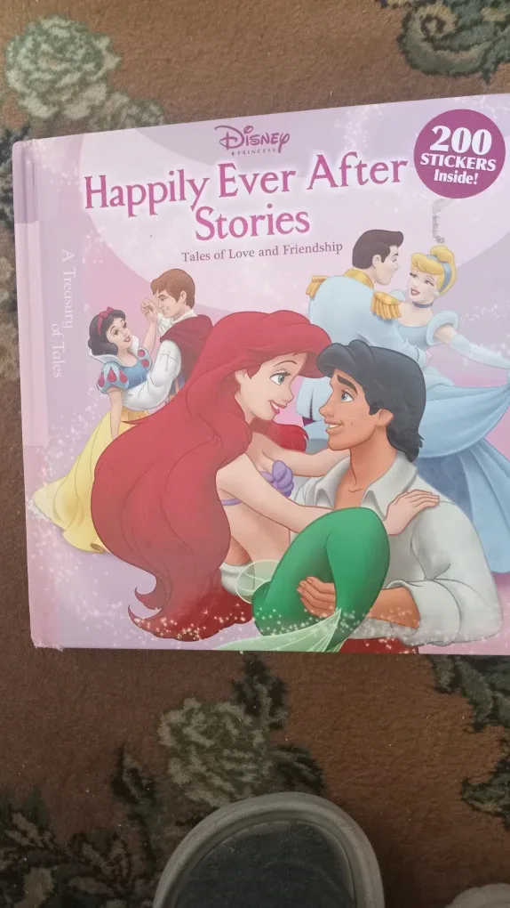 Disney Princess Happily Ever After Stories Book