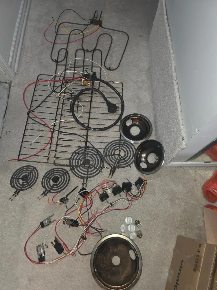 Assorted stove Parts image indicator(9)