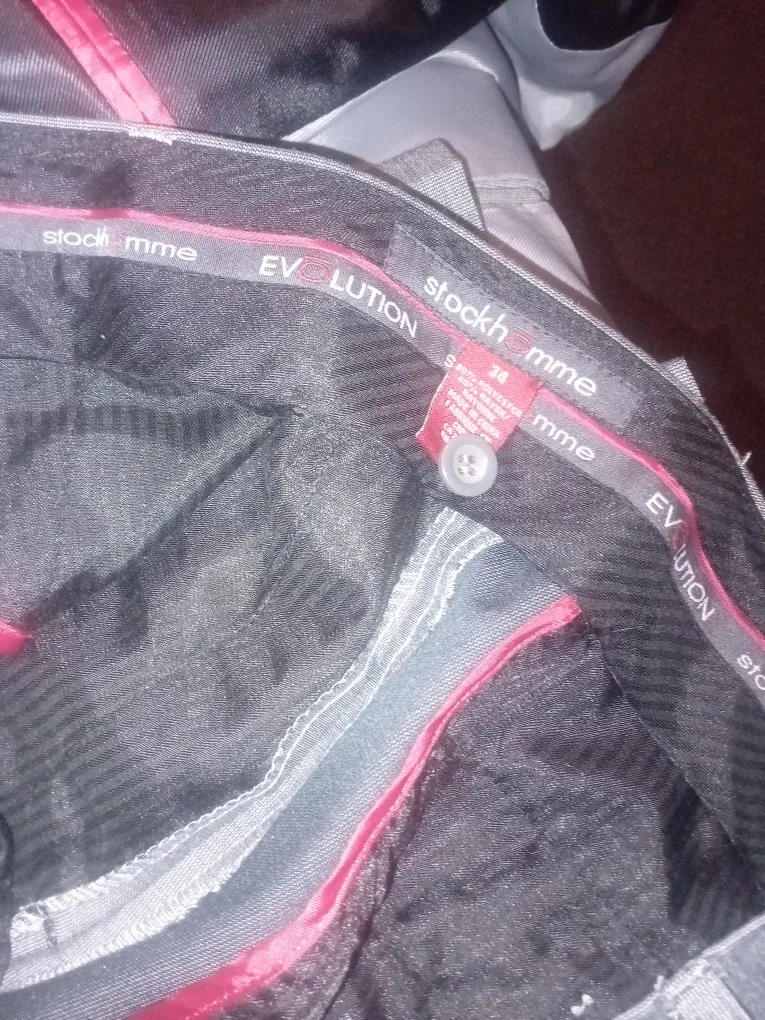 Stockhomme Evolution Grey Suit 40-42, pants  Size 34 image indicator(4)