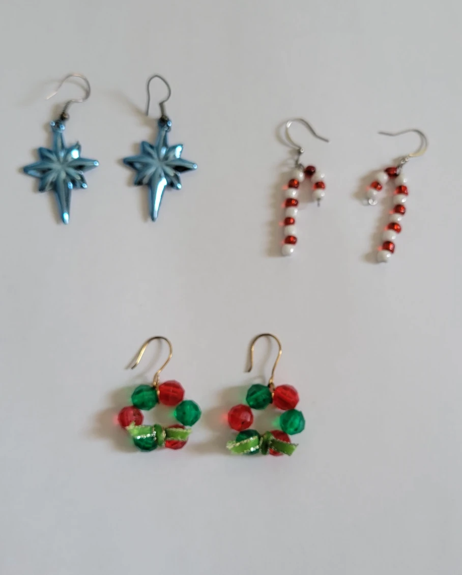 Christmas Earrings - Set of 3 - photo 2