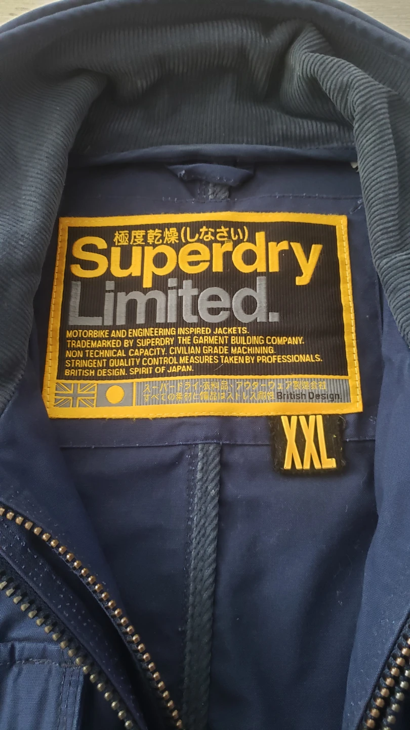 Superdry Limited XXL Blue Jacket - photo 2