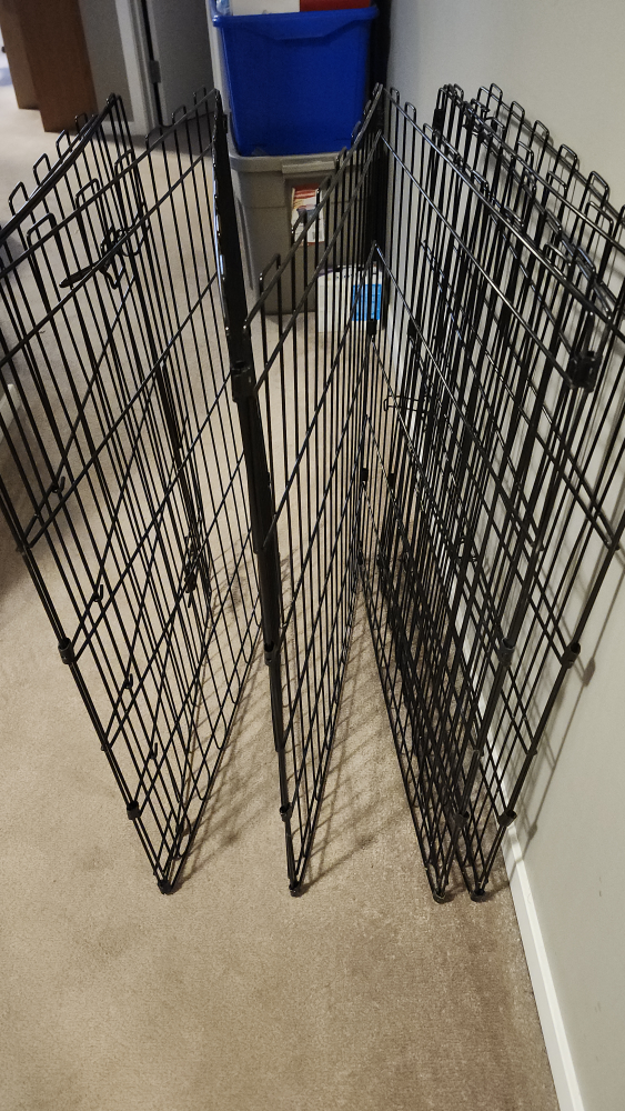 Black Metal Dog/Pet Playpen - photo 2
