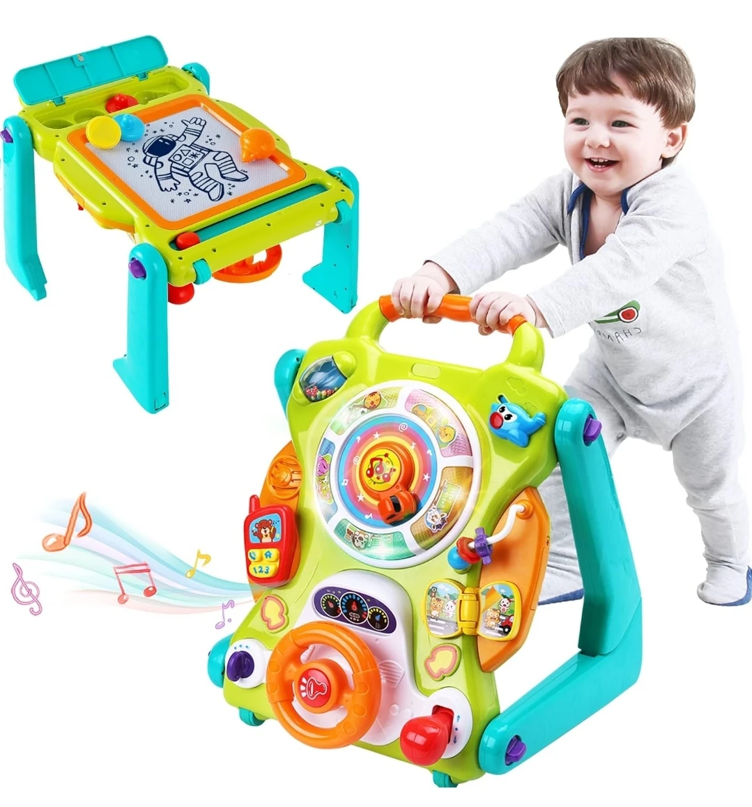Baby Walker Activity Center Table 3-in-1