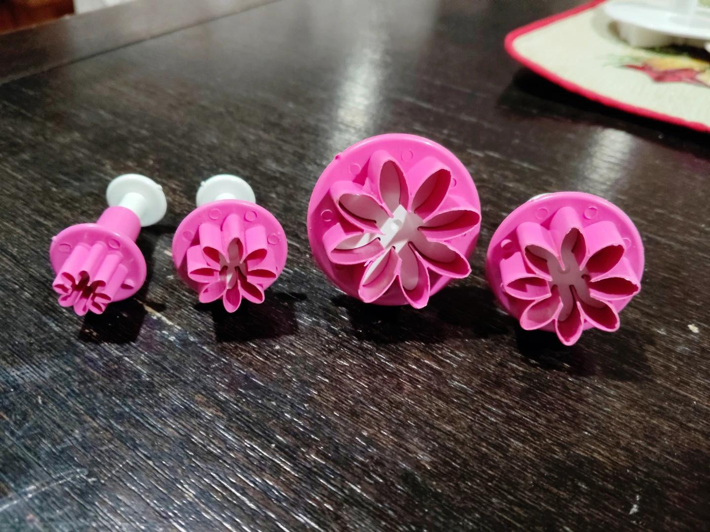 Flower Fondant Cutters - Set of 4