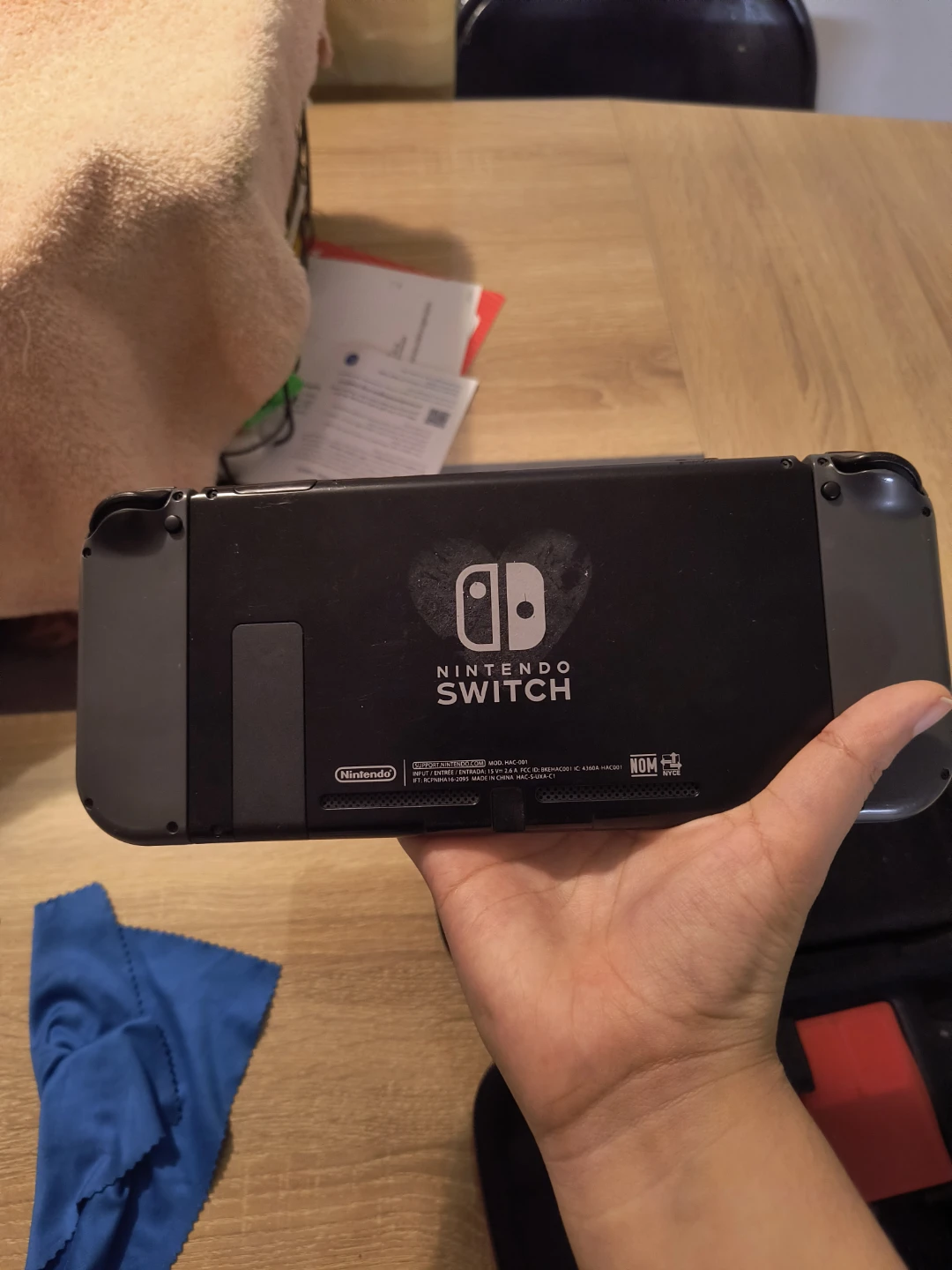 Nintendo Switch with Case (Please read desc!) - photo 5
