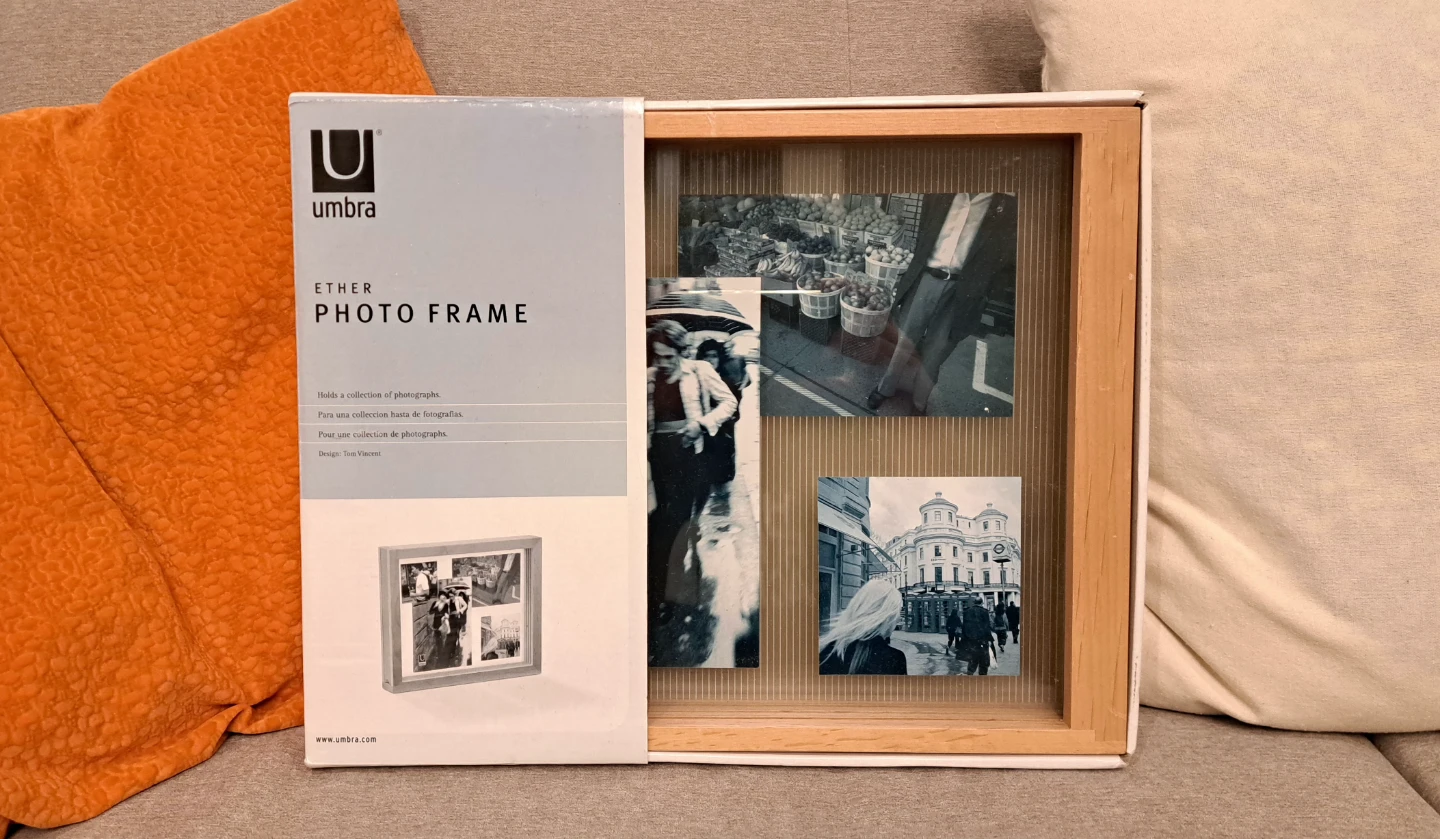 🖼 Umbra Ether Photo Frame 📸 Large | Natural