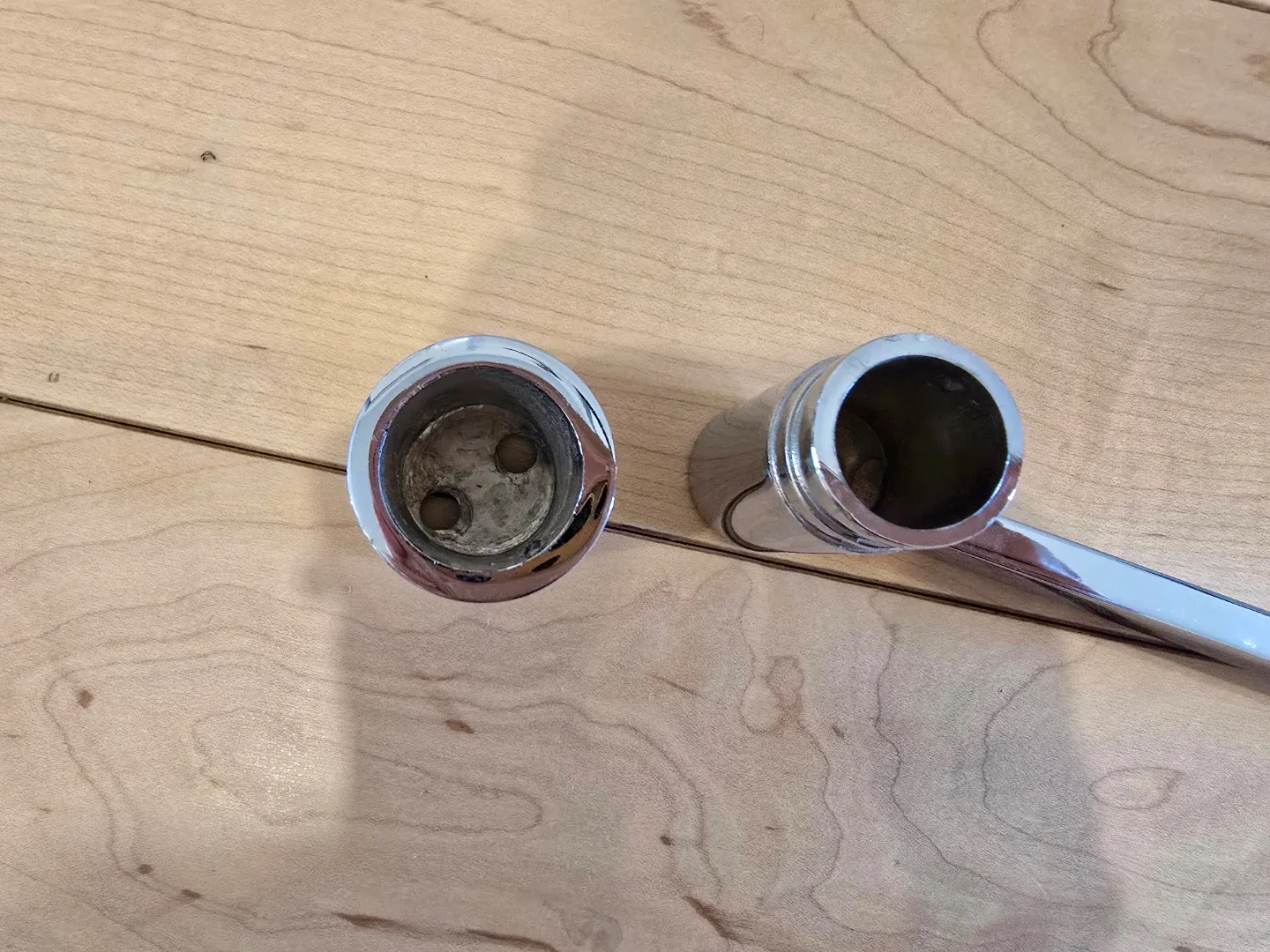 Towel Bar Chrome Bathroom Fixture image indicator(3)