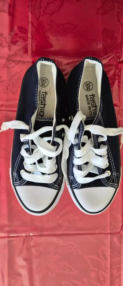 All Star Sport Black Canvas Shoes - Size 38 image indicator(3)