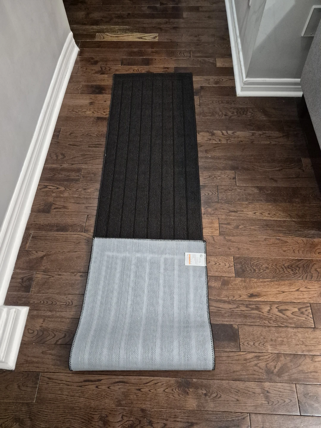 Black Runner Rug - 6.5 ft Long - photo 5