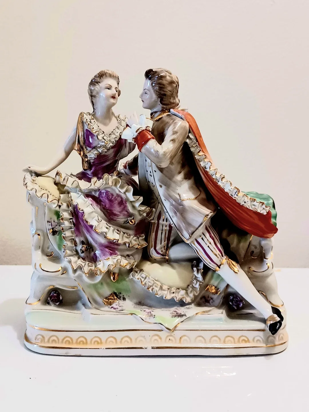 Unique Vtg. Bona China Lore Figurine