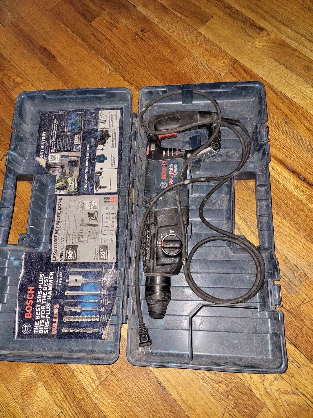 Bosch GBH 2-28 Rotary Hammer Drill w/ Case - photo 2