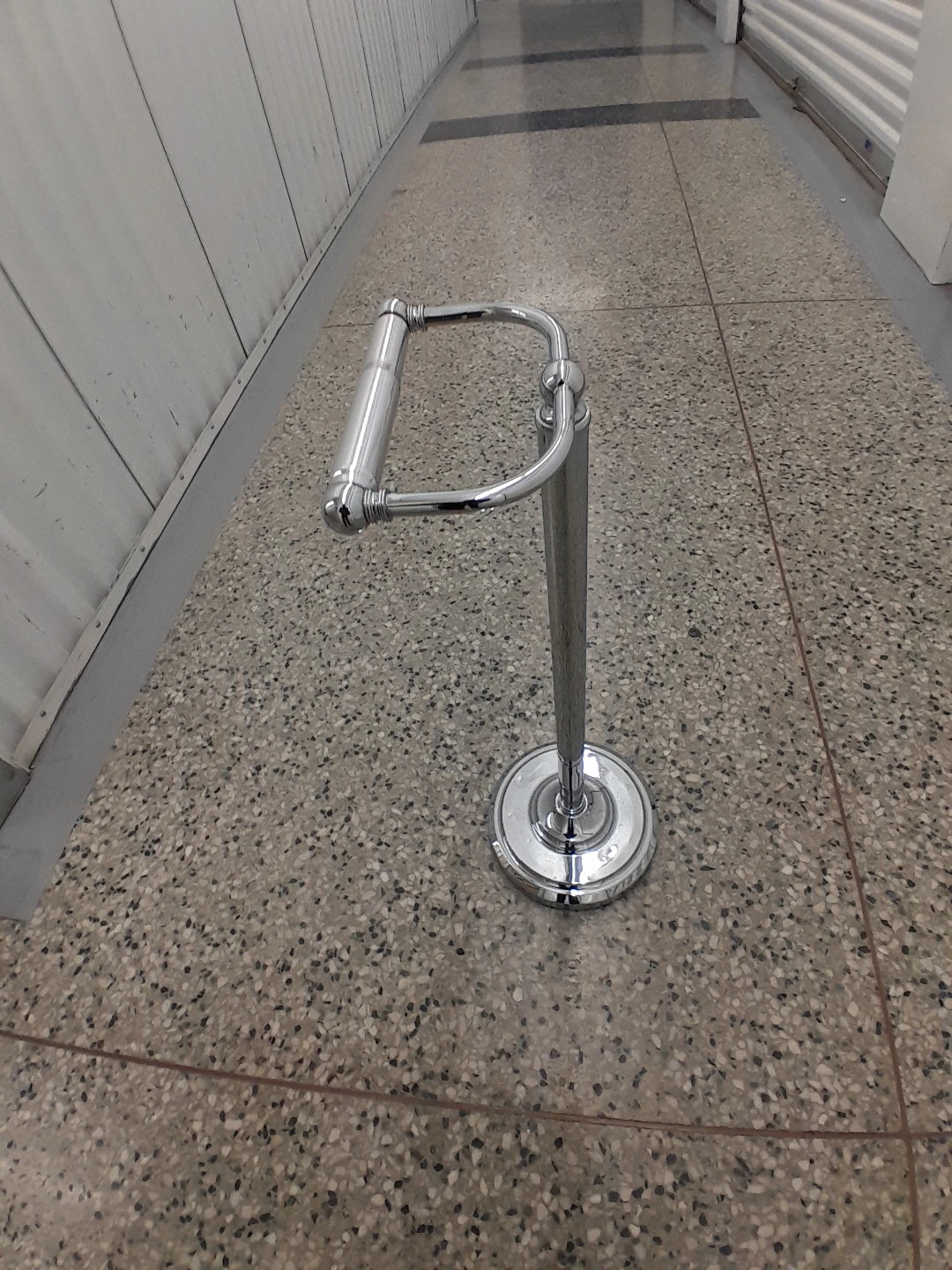 Chrome Toilet Paper Holder - Free Standing - photo 2