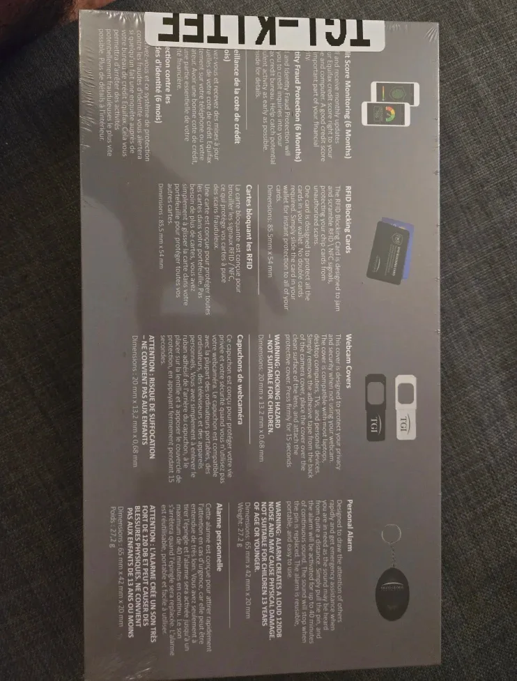 BNIB -  Personal Info & Financial Security Kit - New image indicator(2)