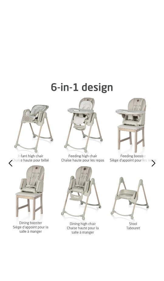 Maxi-Cosi Minla 6-in-1 High Chair - Like New! - photo 2