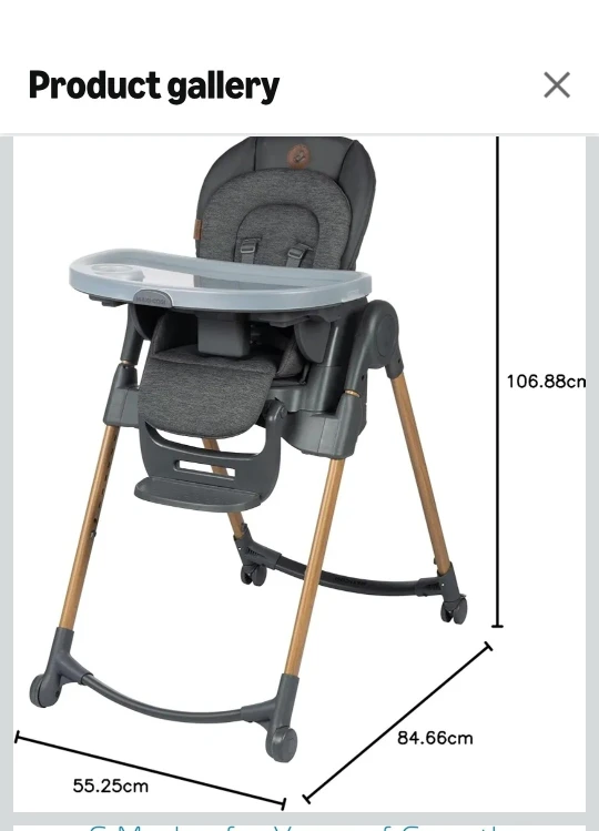 Maxi-Cosi Minla 6-in-1 High Chair - Like New! - photo 3