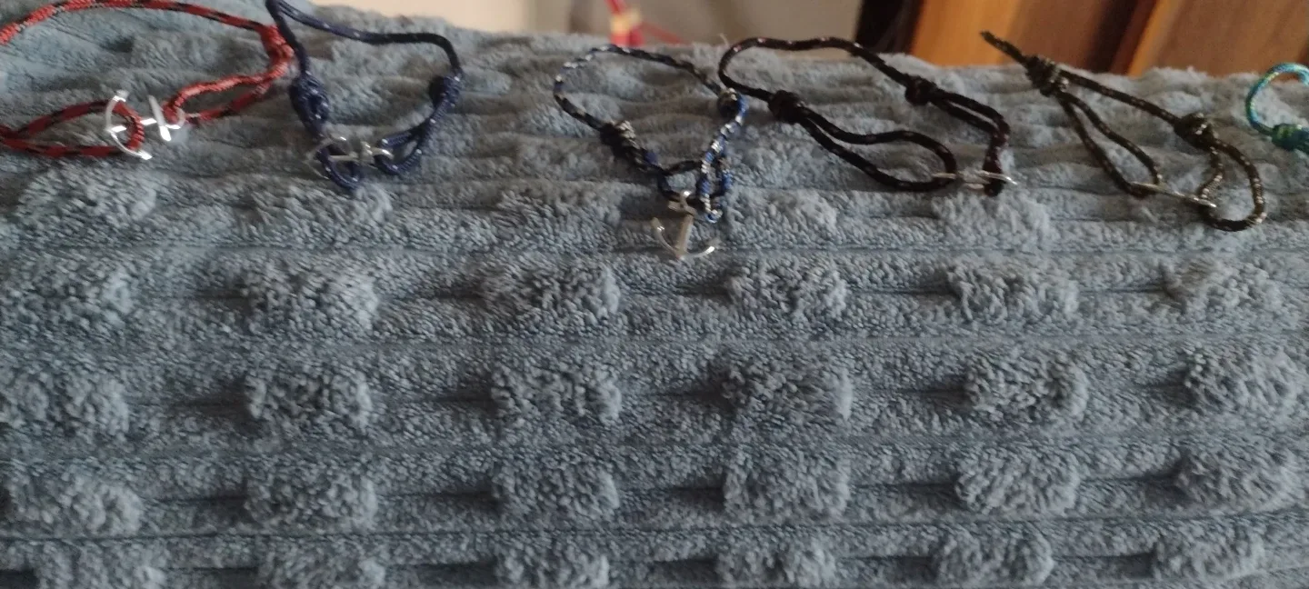 Handmade Anchor Charm Bracelets