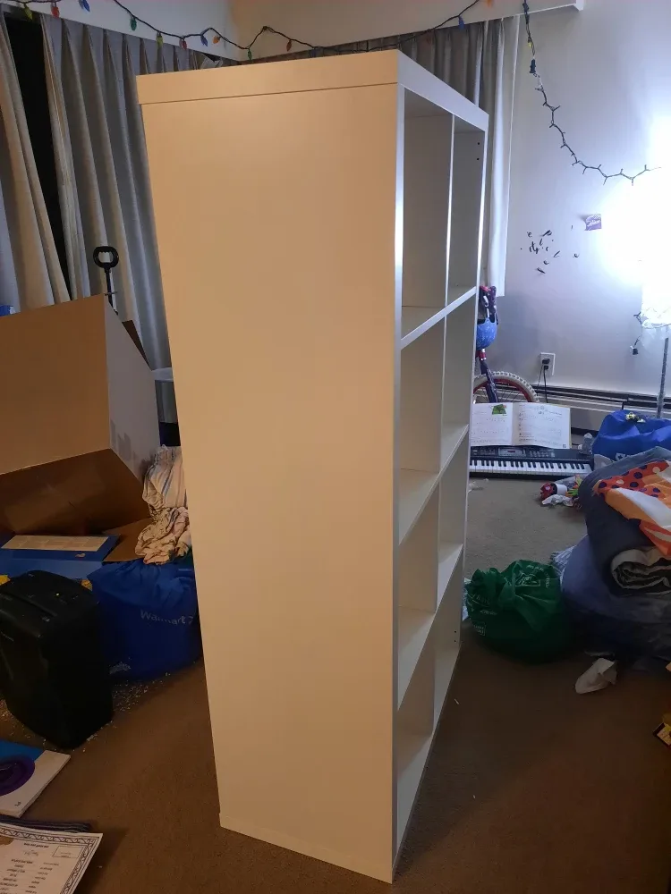 IKEA Kallax White Shelf Unit image indicator(3)